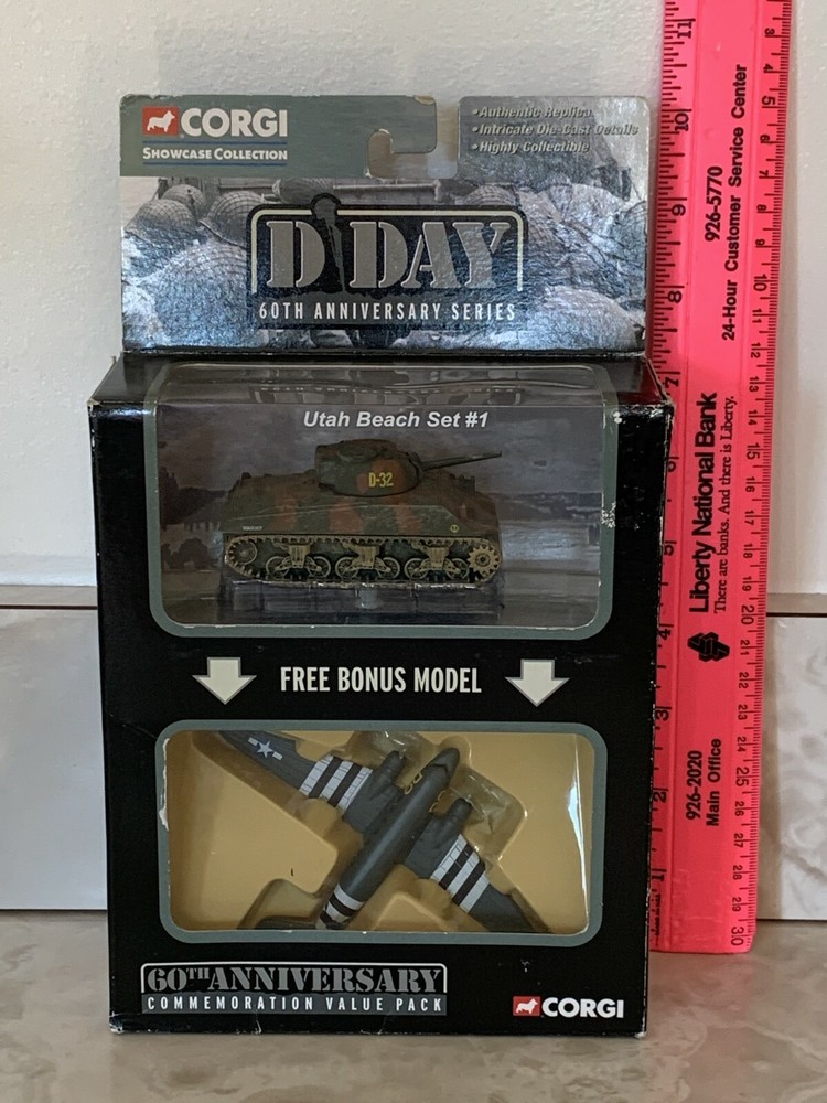 2004 Corgi Showcase Collection Utah Beach Set #1
