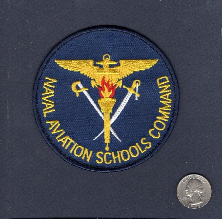 Naval Aviation Schools Command PENSACOLA FL US NAVY USMC Base Squadron Patch