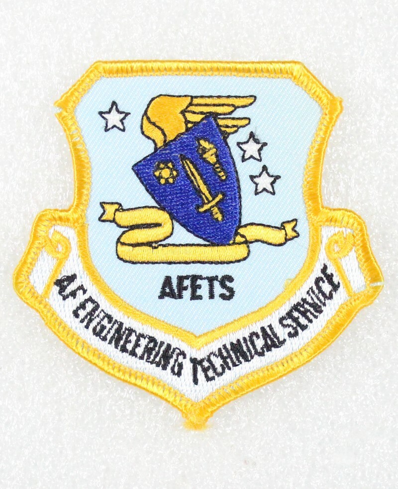 USAF Air Force Patch: Engineering Technical Service