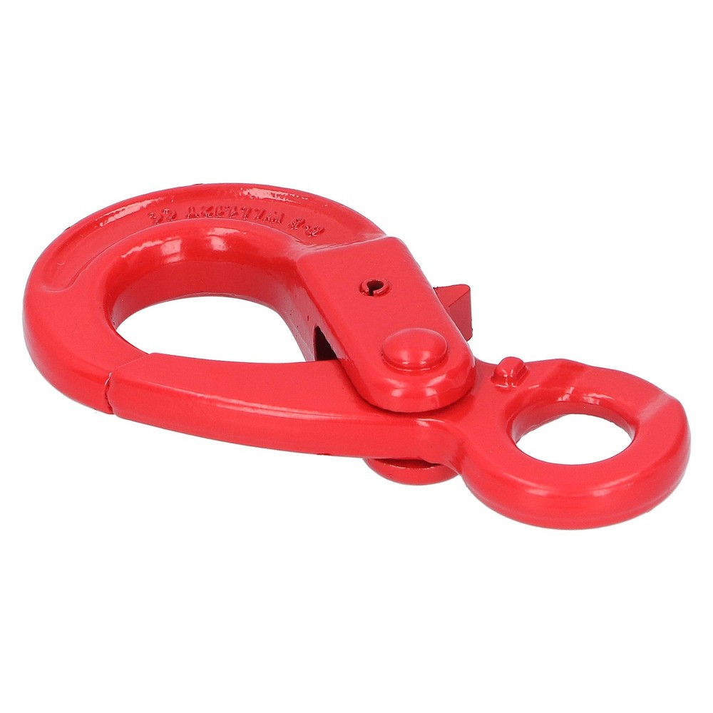 Slip Hook Safty Lock Self Locking Eye Type Lifting Hooks Working Tension 1.12T❀
