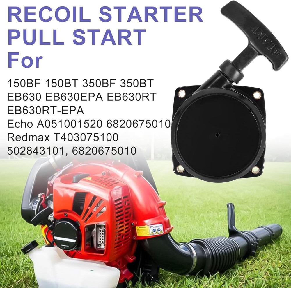 Wear-Resistant Pull Starter Assembly for Backpack Blower Models 150 350 EB630