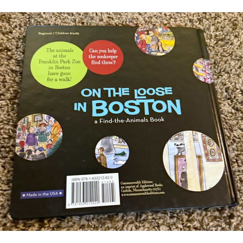Common Worth Editions Two Boston Themed Children's Books