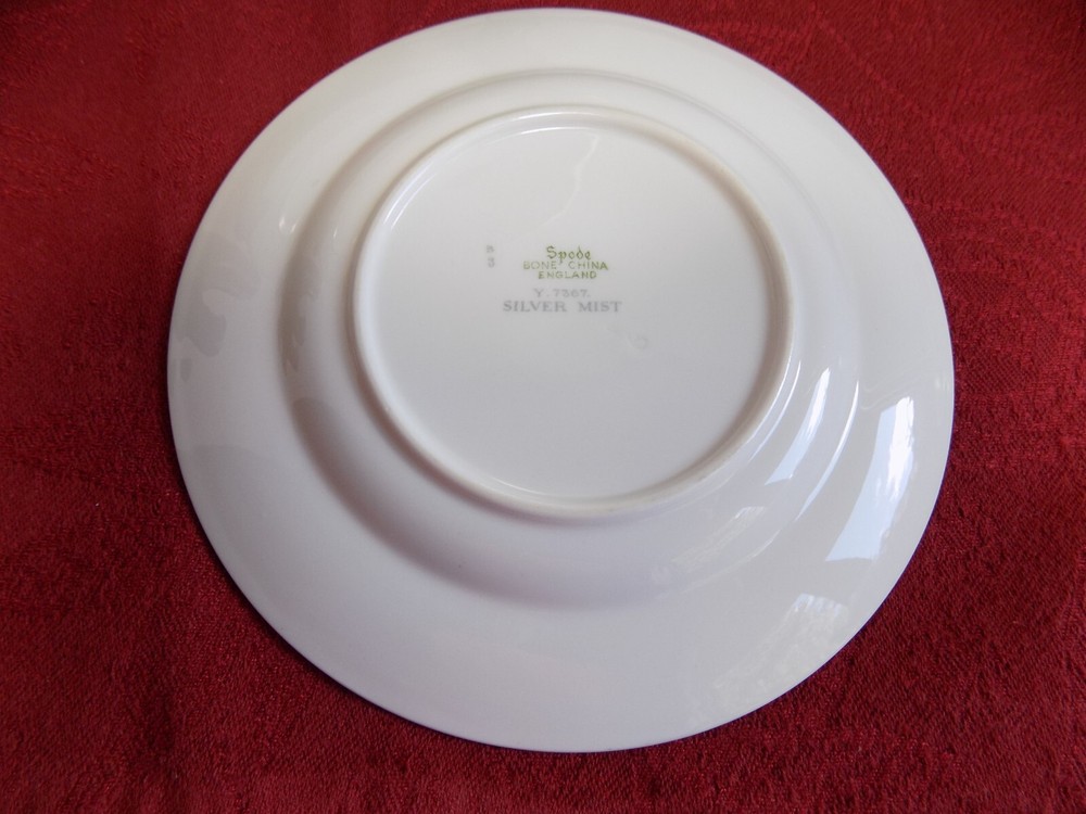 Spode, Silver Mist, 5 pc. Place Setting, England, EUC