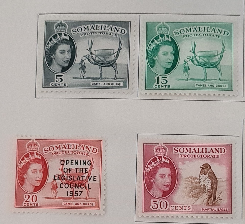 Somaliland Protectorate EII 1953 MVLH A12p1