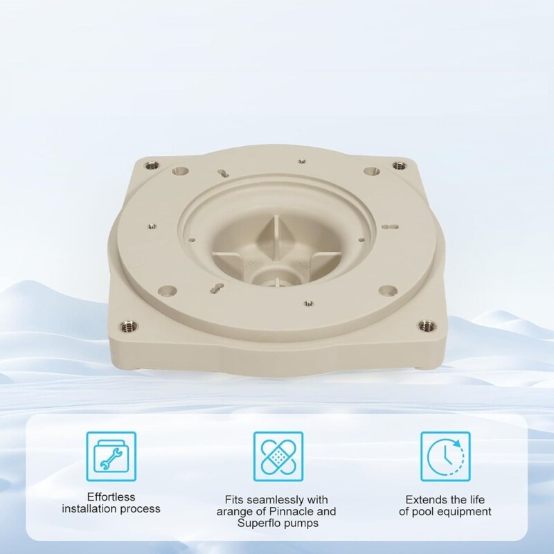 Pool Pump Attachment Swimming Pool Accessories Pool Spare Part Plastic Texture