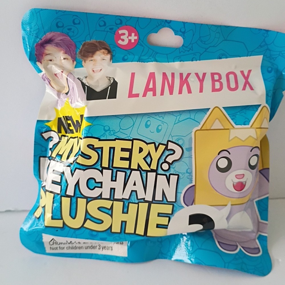 Lankybox Mystery Keychain Plushie  Mystery Mystery