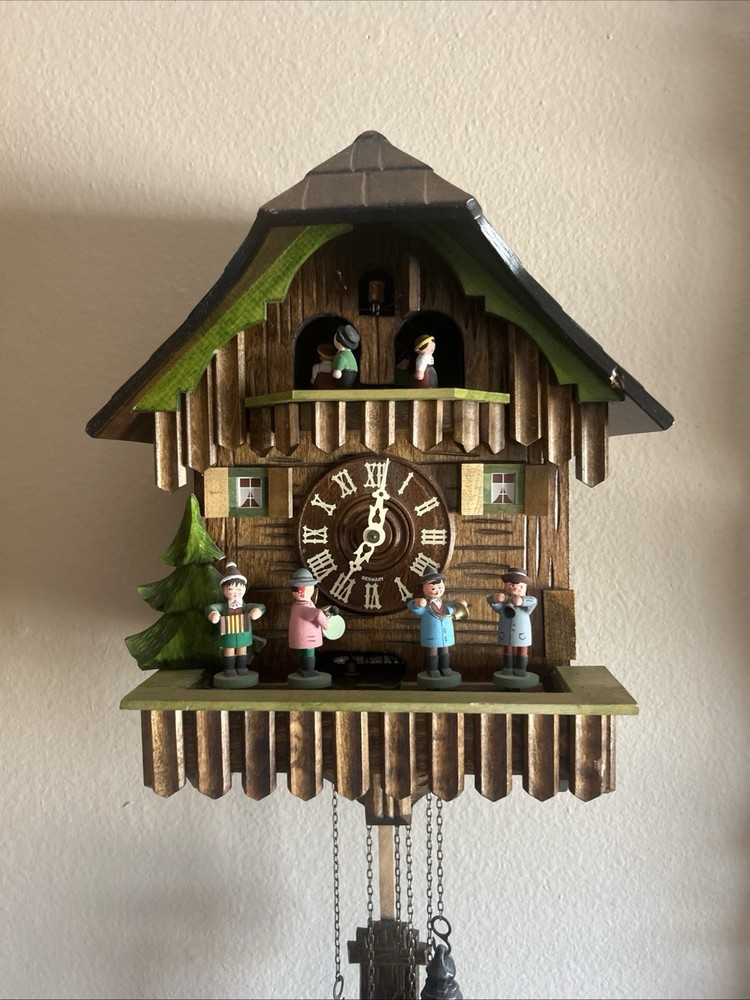 vintage west germany cuckoo clock