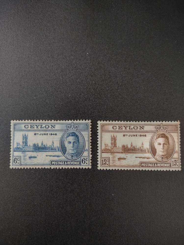 British Colonies Ceylon - 1946 Peace Issue - MH