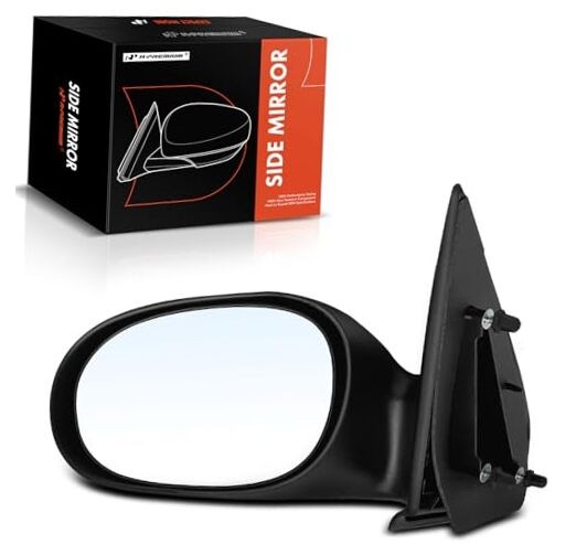 Driver Side Manual Door Mirror - Compatible with Dodge Neon Left Driver Side