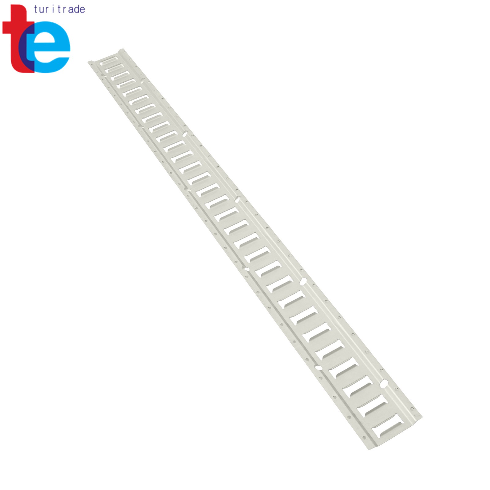 Set of (8) Galvanized Steel 5' Horizontal E-Track Rails for Trailer/Truck/Van