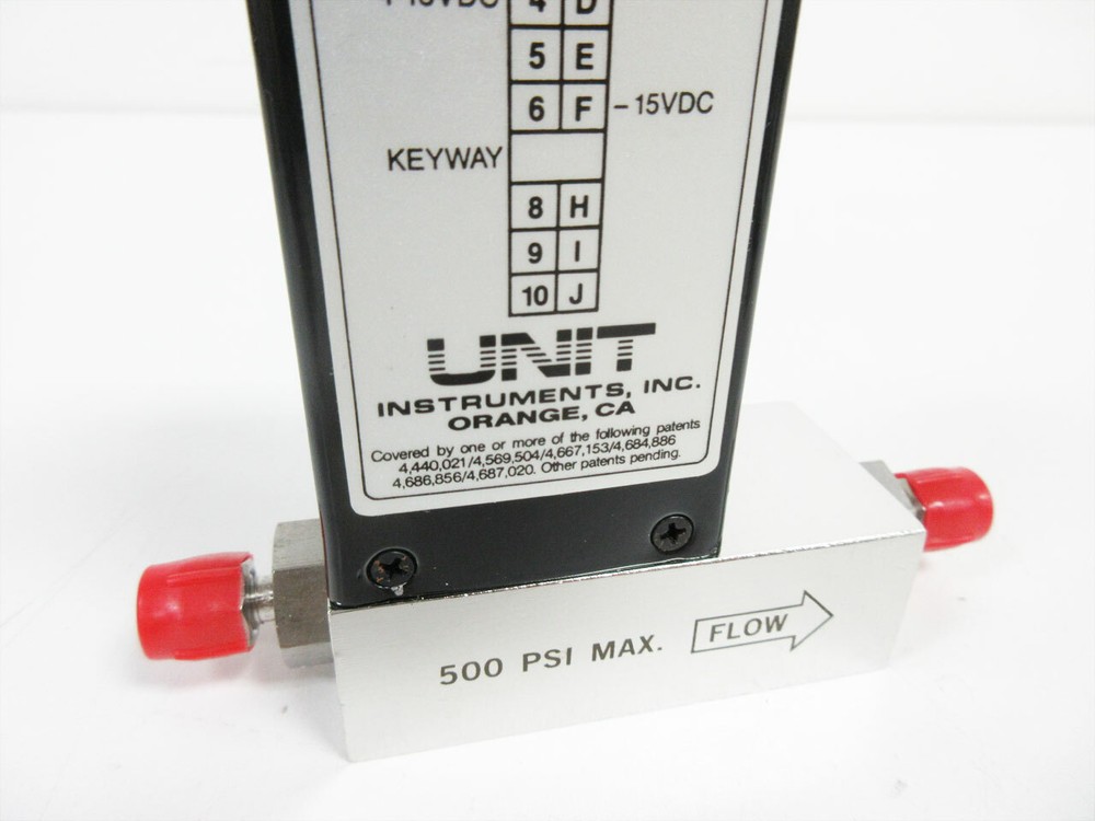 UNIT INSTRUMENTS UFM-1100 ARGON 20 SCCM AR MASS FLOW METER
