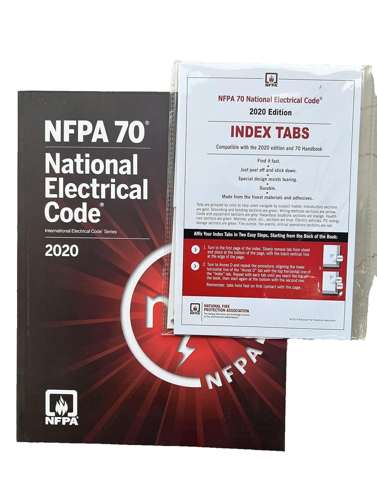 NFPA 70 NEC National Electrical Code 2020 Paperback + Index Tab 2020 USA STOCK
