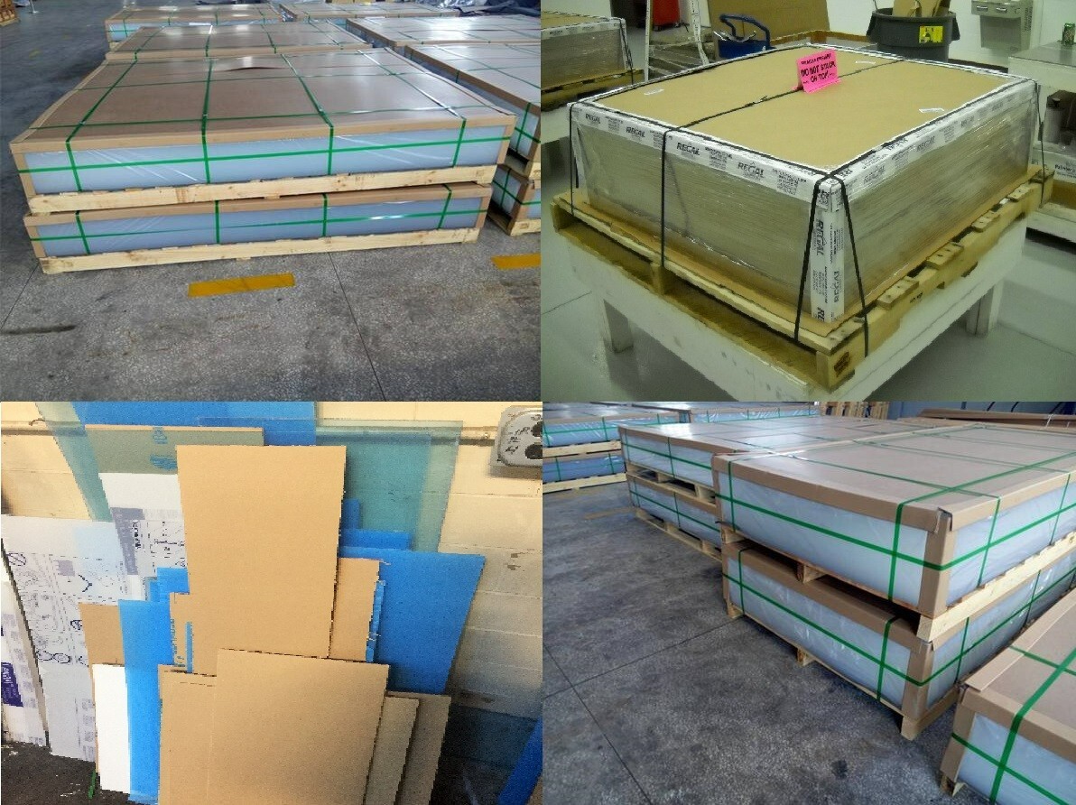 Clear Acrylic Plexiglas Clear Plastic Scratch-Resistant Replacement Sheet