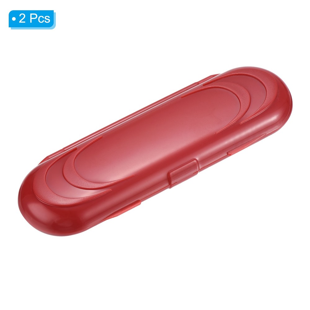 Portable Nylon Dart Storage Box, 2 Pack Dart Case Holder Keep Dart Secure, Red