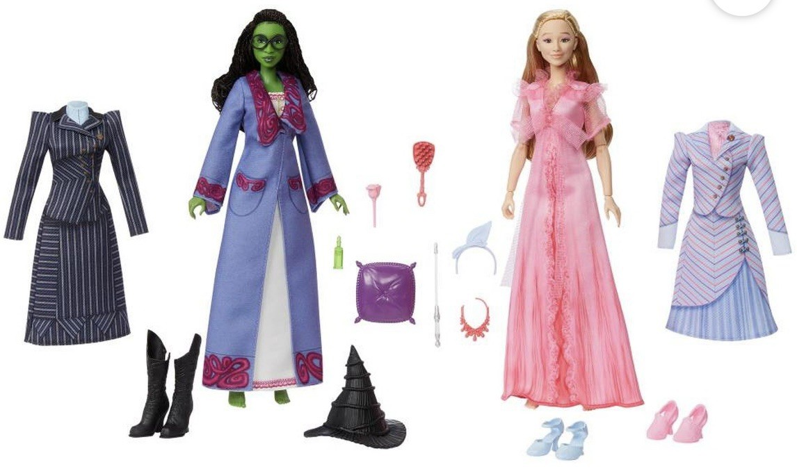 Best Box For Collectors Wicked Shiz Sleepover Doll Set Glinda & Elphaba