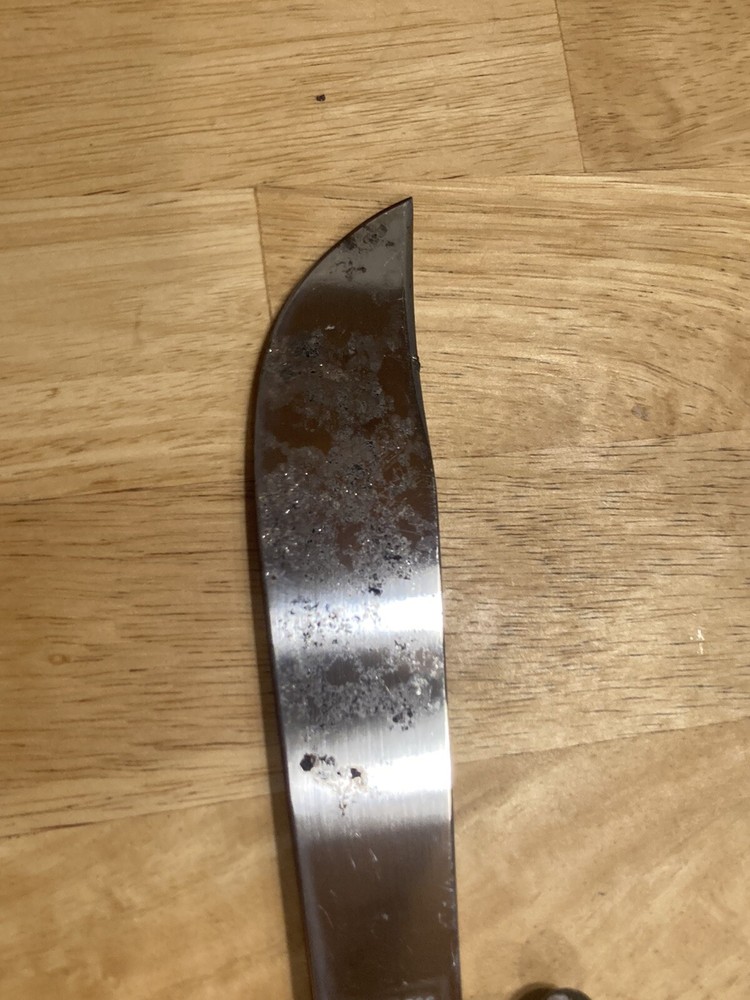 Vintage Brazil Made Fixed Blade Knife , Blade 6”