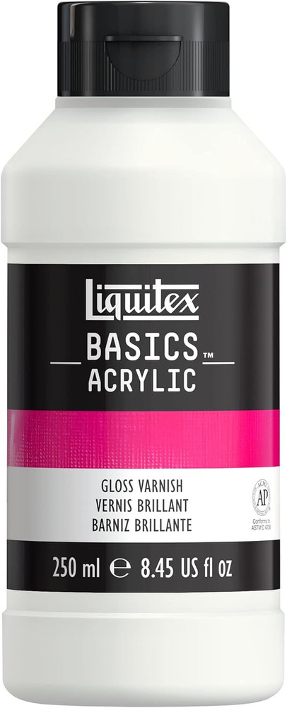 BASICS Gloss Varnish, 250Ml (8.4Oz) Bottle
