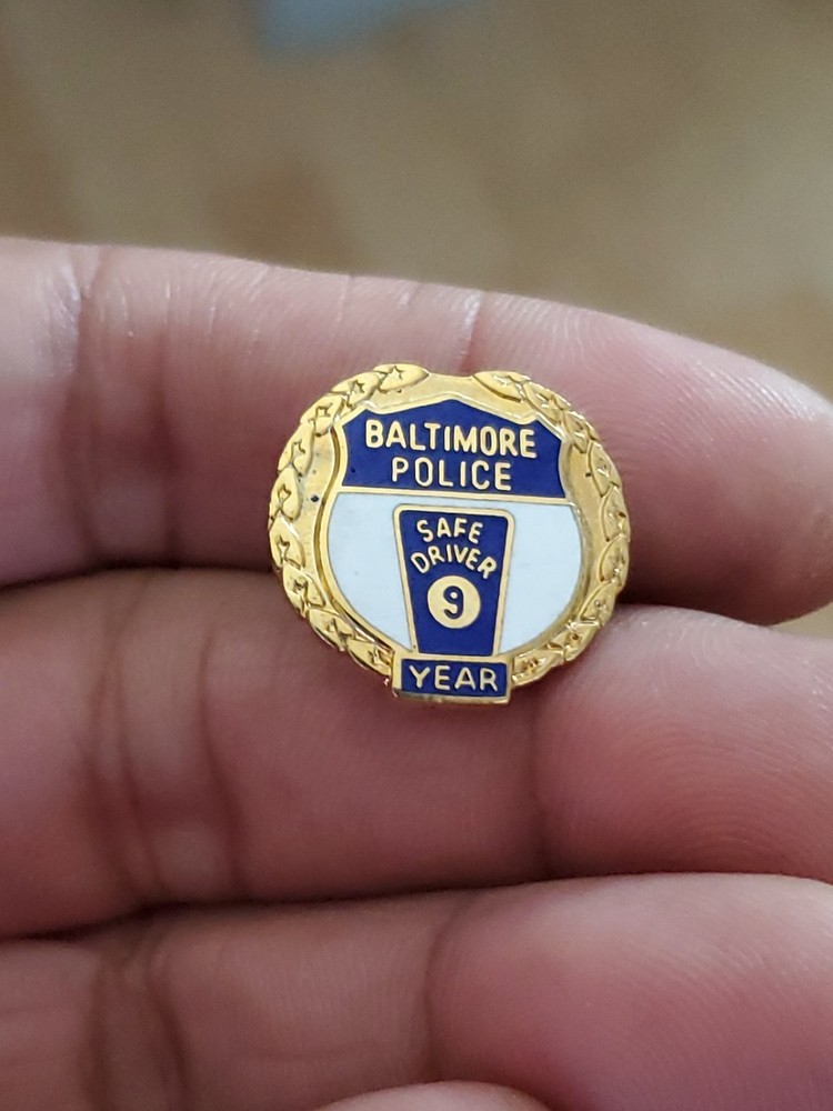 Baltimore Police Pin
