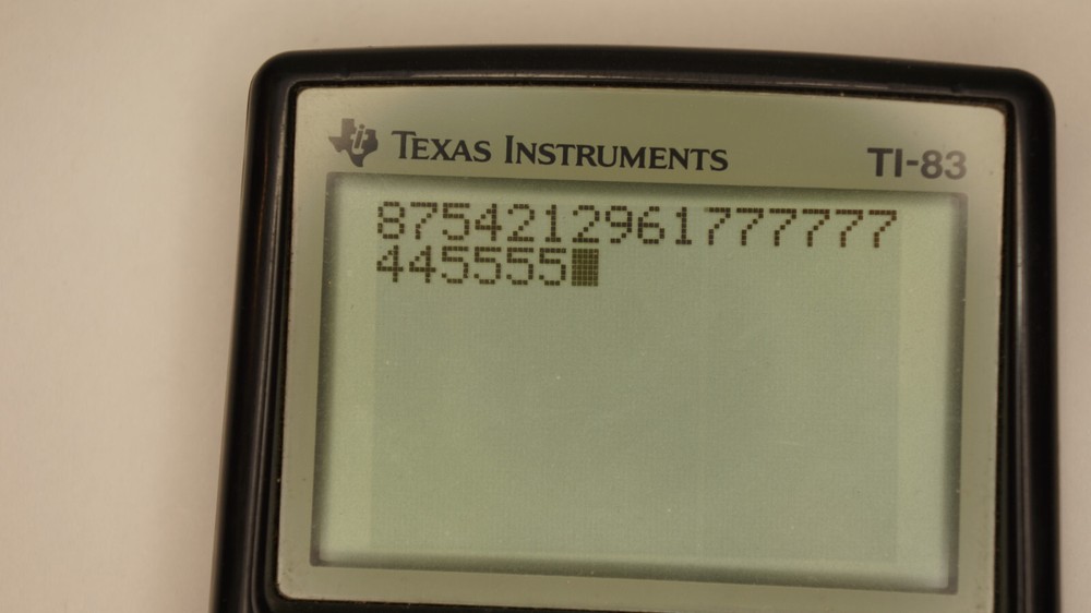 Texas Instruments TI-83 Graphing Calculator Tested