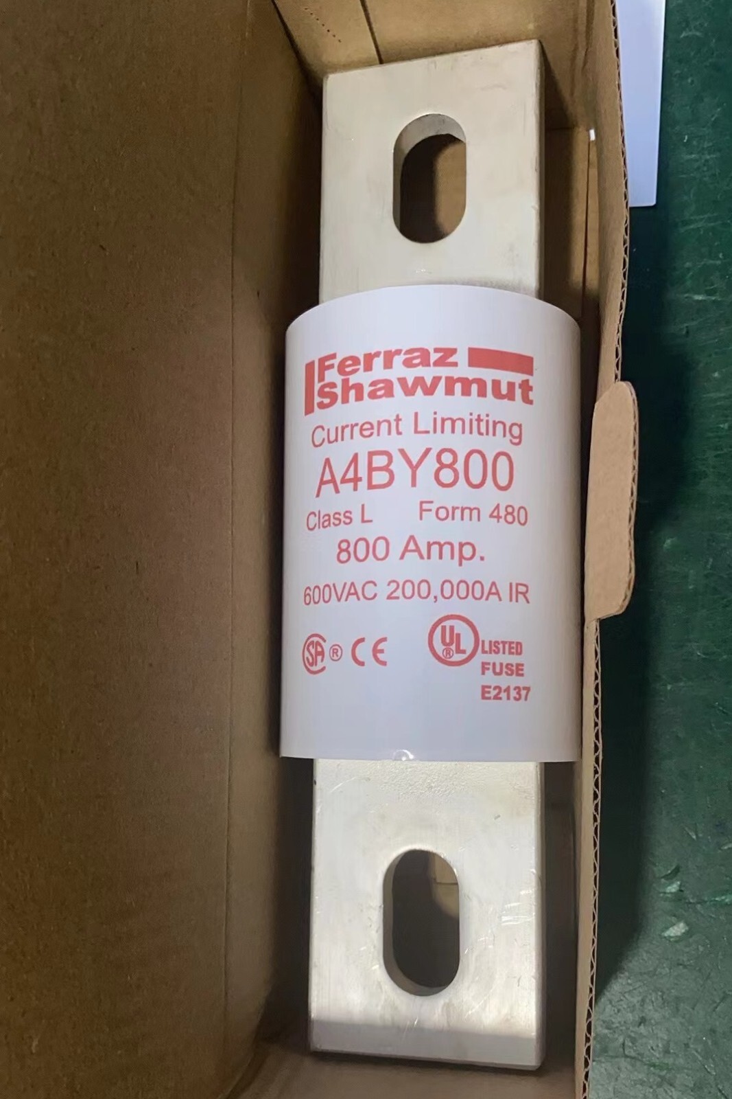 SHAWMUT FUSE A4BY800 / KLU-800 / KLLU800 Fuse 600V 800A