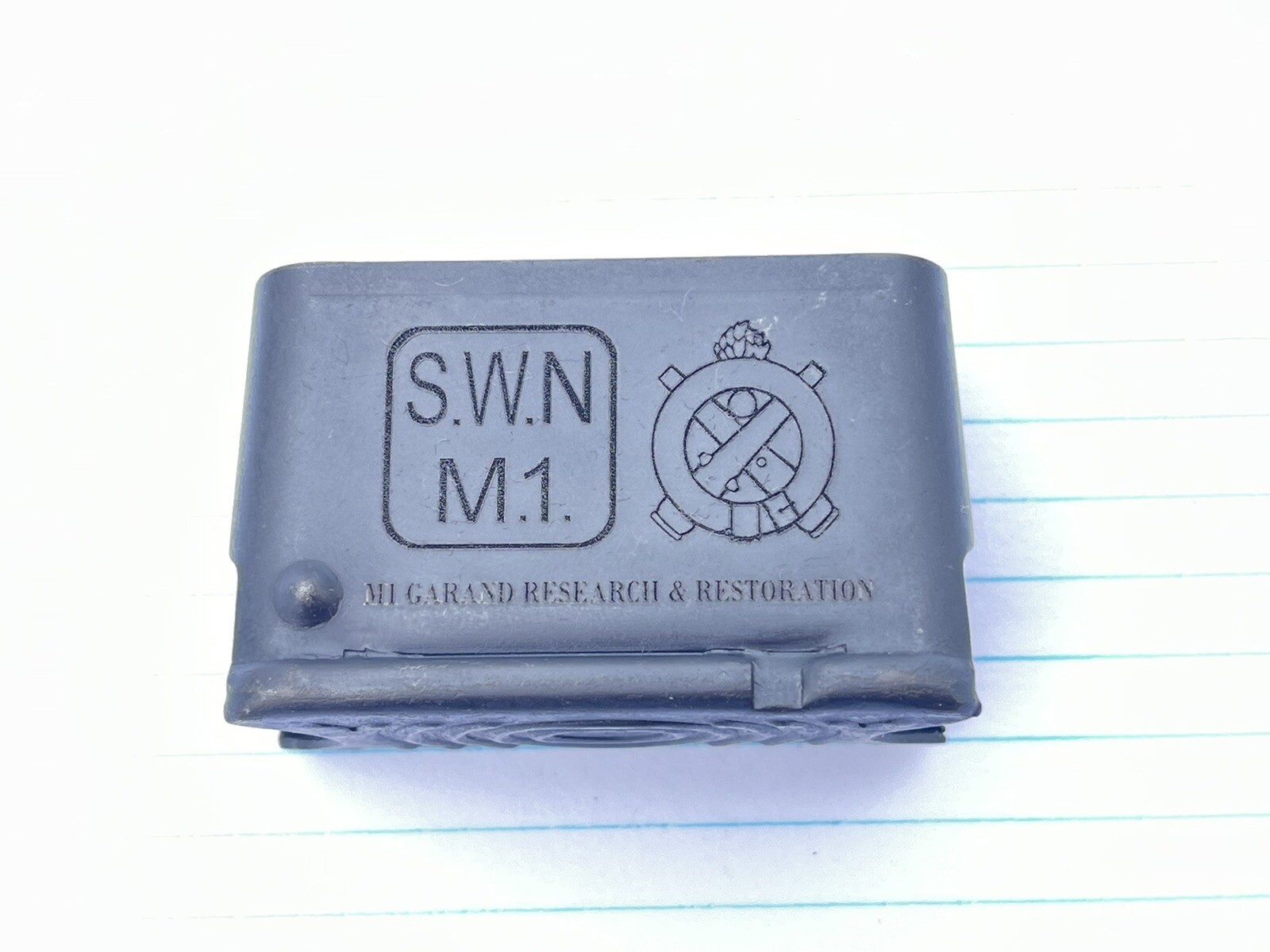 Custom Engraved M1 Garand En Bloc Clip, Have Your Rifles Markings Put On A Clip!