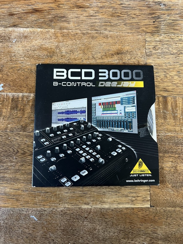 BCD 3000 B-Control DeeJay CD Program