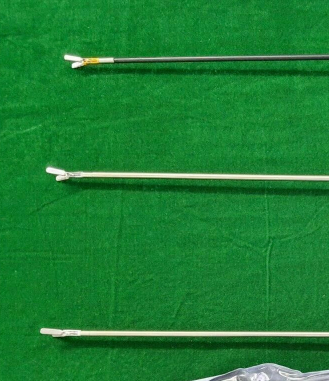 3pc-Laparoscopic Bissinger Bipolar Forcep With Cable 5mmx330mm Instruments