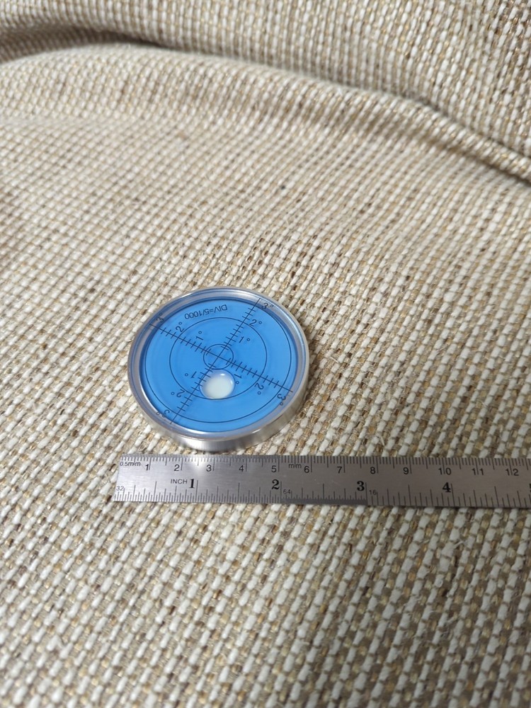 Horizontal bubble cardan level - high precision bubble spirit level accuracy...