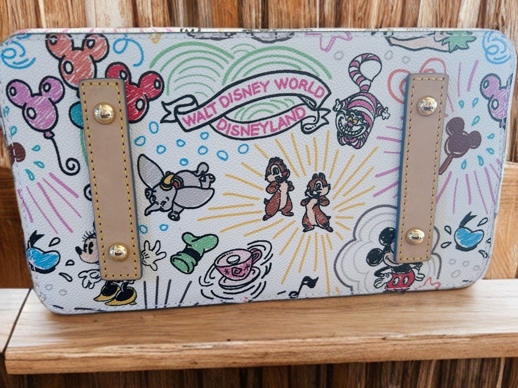 Disney Parks Dooney & Bourke Sketch Handle Tote Bag Satchel NWT