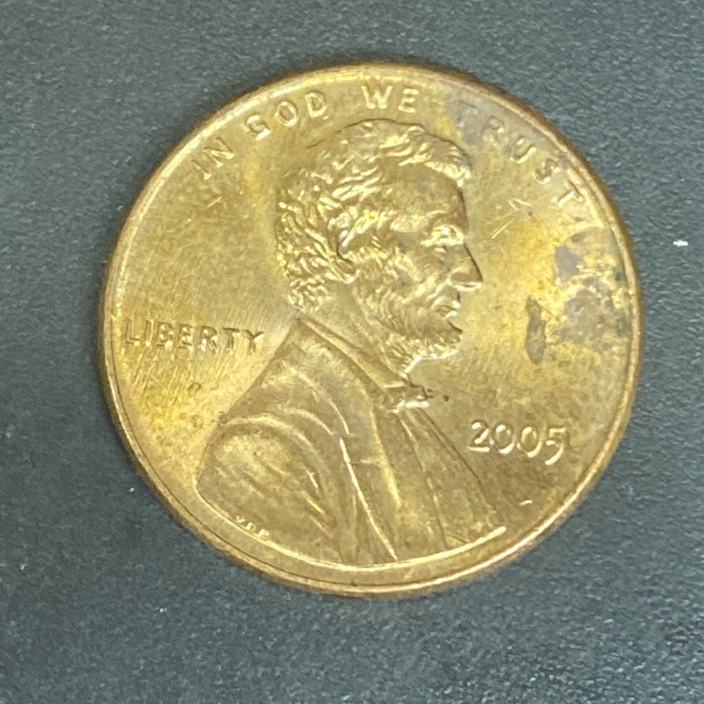 2005 RD Lincoln Memorial Cent Fine Condition Penny