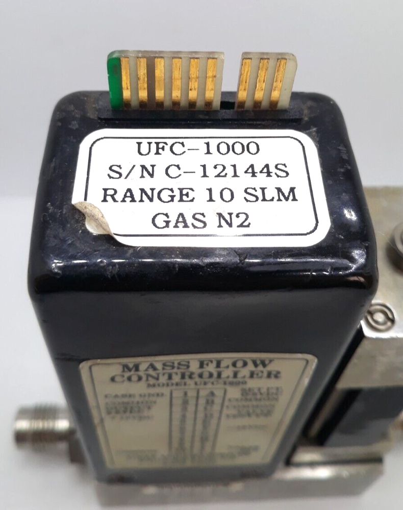 Unit UFC-1000 Mass Flow Controller Range 10 SLM Gas N2 --