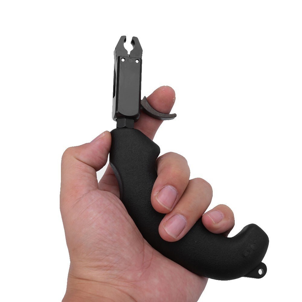 Handle Thumb Caliper Bow Release Grip Compound Bow Archery Release Aid SS5 [