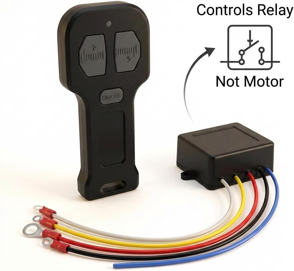 12V Wireless Winch Remote Control Kit 2 Pack