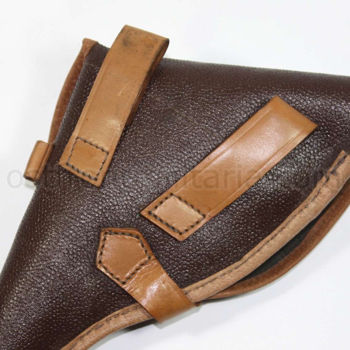 Original Soviet holster for Nagant M1895 revolver with accessories