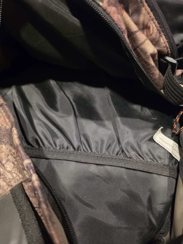 Field & Stream Black Hills Camouflage Hunting Backpack Adjustable Straps Pockets