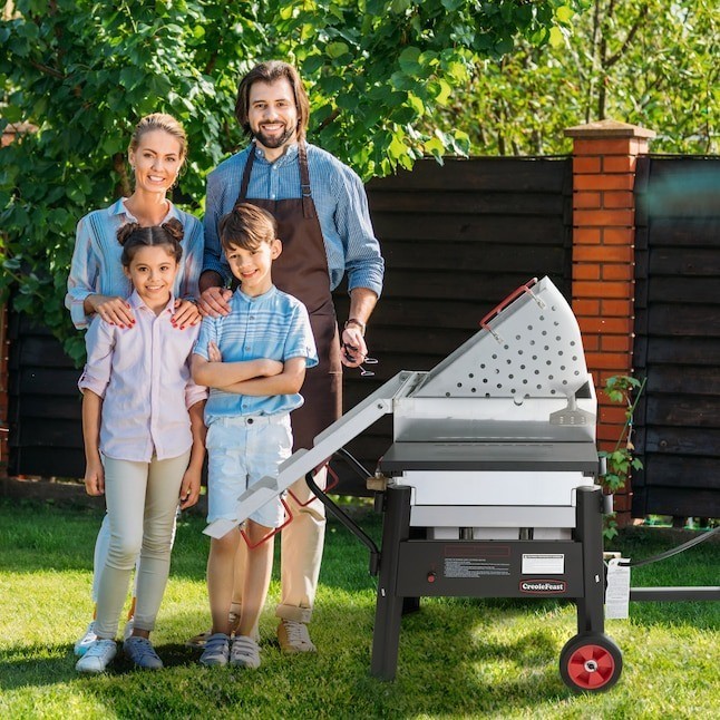 Creole Feast 70 Qt Crawfish Seafood Boiler Propane Pot