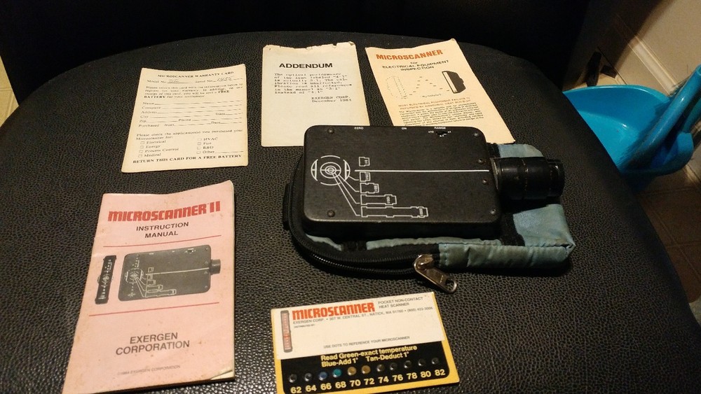 EXERGEN, ORIGINAL MICROSCANNER ll