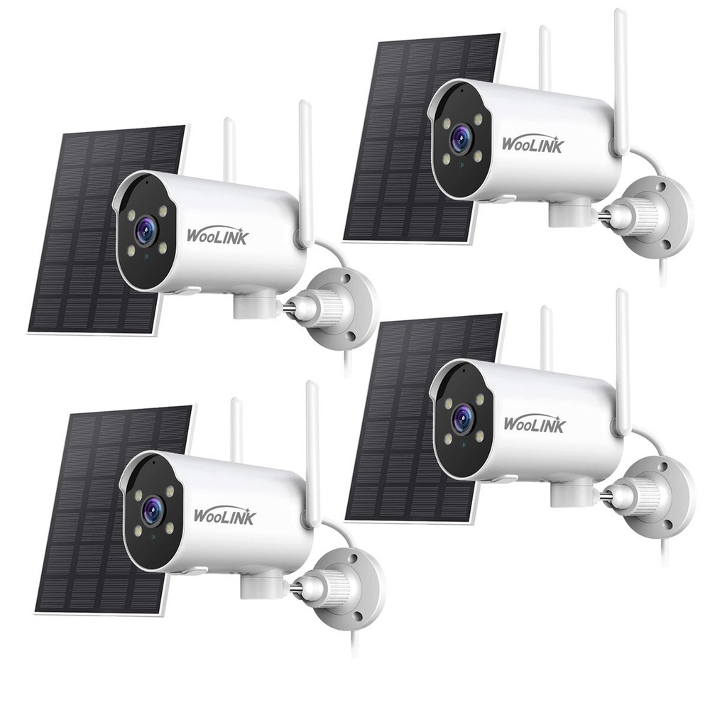 Outdoor Wireless Security Camera Wifi Solar Battery Powered CCTV Camera System