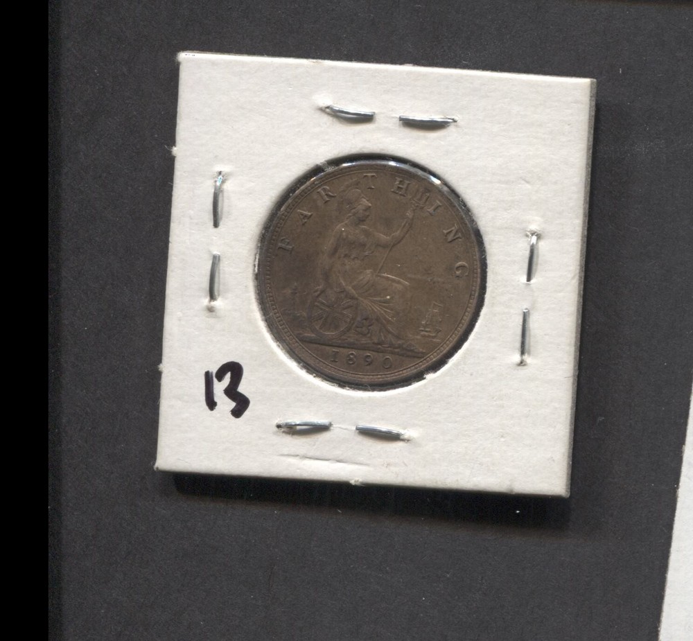 1890-Great Britian-XF-Farthing