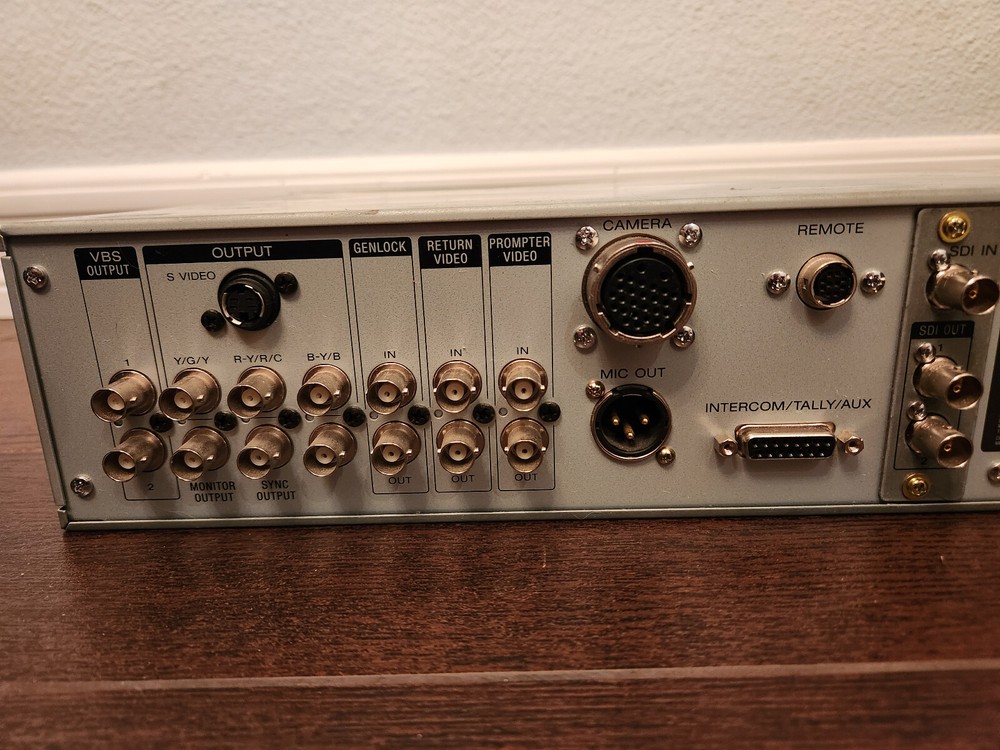 Sony CCU-D50 SDI Camera Control Unit #2 *Sold AS-IS*