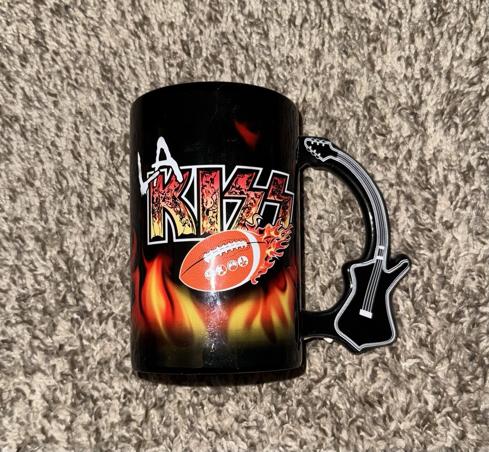 LA KISS Coffee Mug New Hotter Than Hell