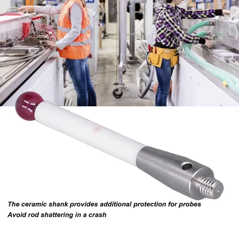 Hot 6mm Ball CMM Touch Probe Tool With M4 Thread Ceramic Probe Stem