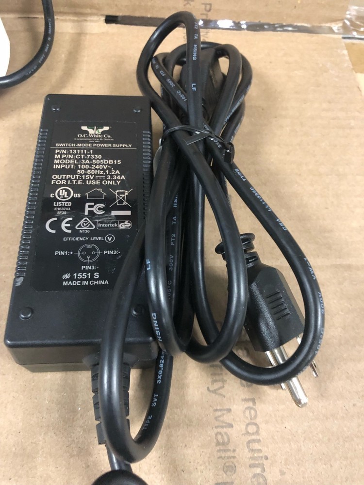 Micro-Lite LV2000 LED Microscope Ring Illuminator, ID: 2.35" (TESTED)