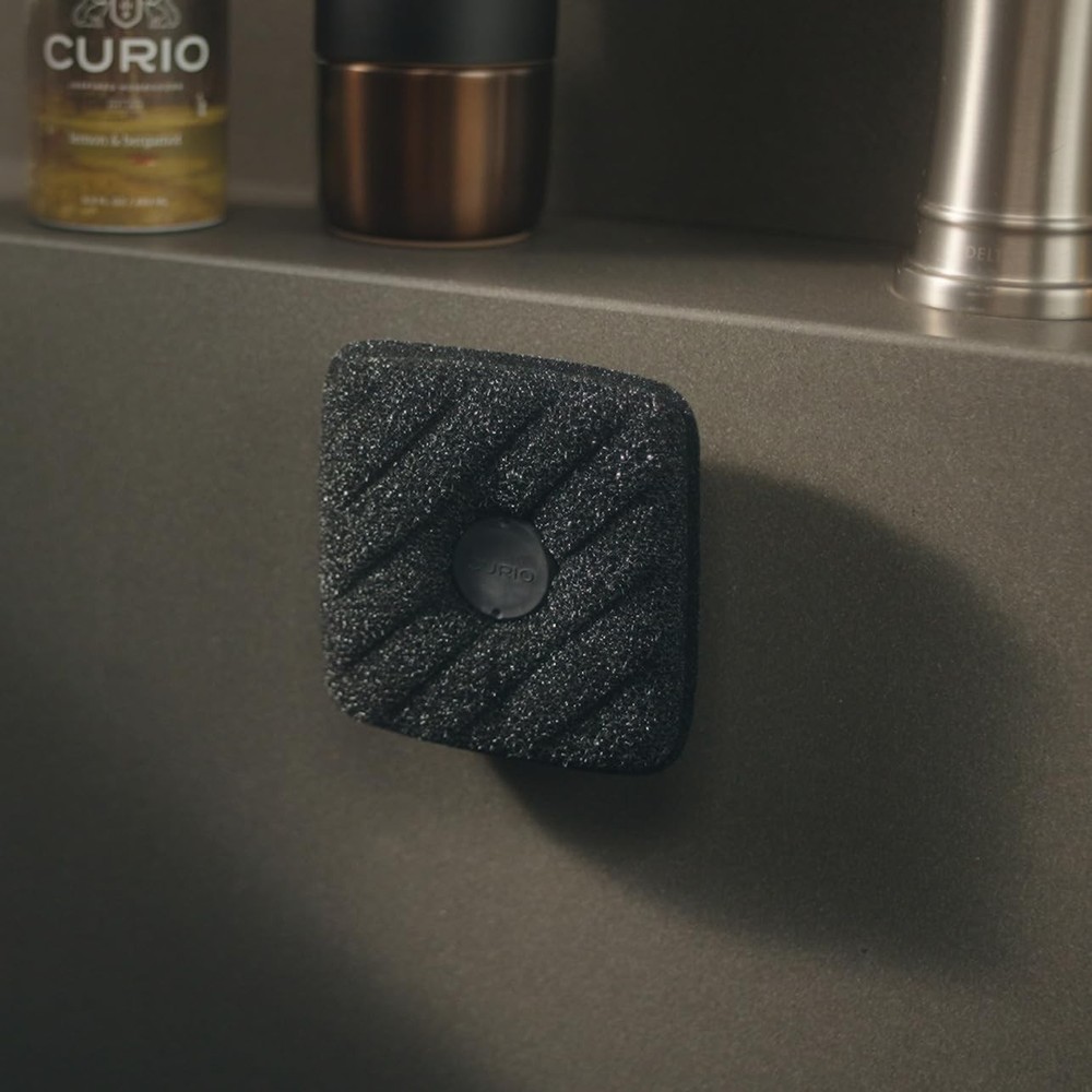 Ionic Non-Scratch Dish Sponges with Magnetized Holder, Odor Resistant Synthet...