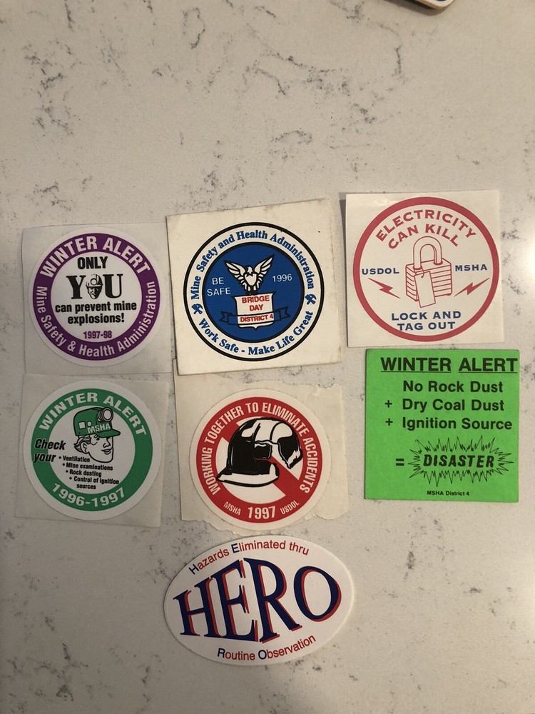 Coal Mining Sticker.
