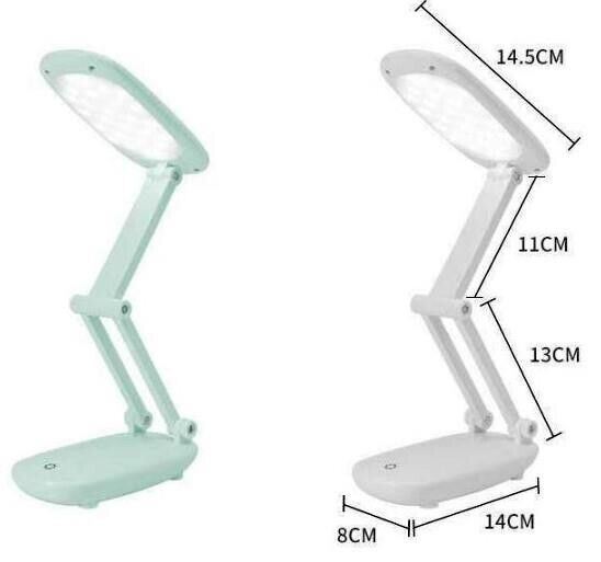 FOLDING LED TABLE LAMP with 26 LEDs