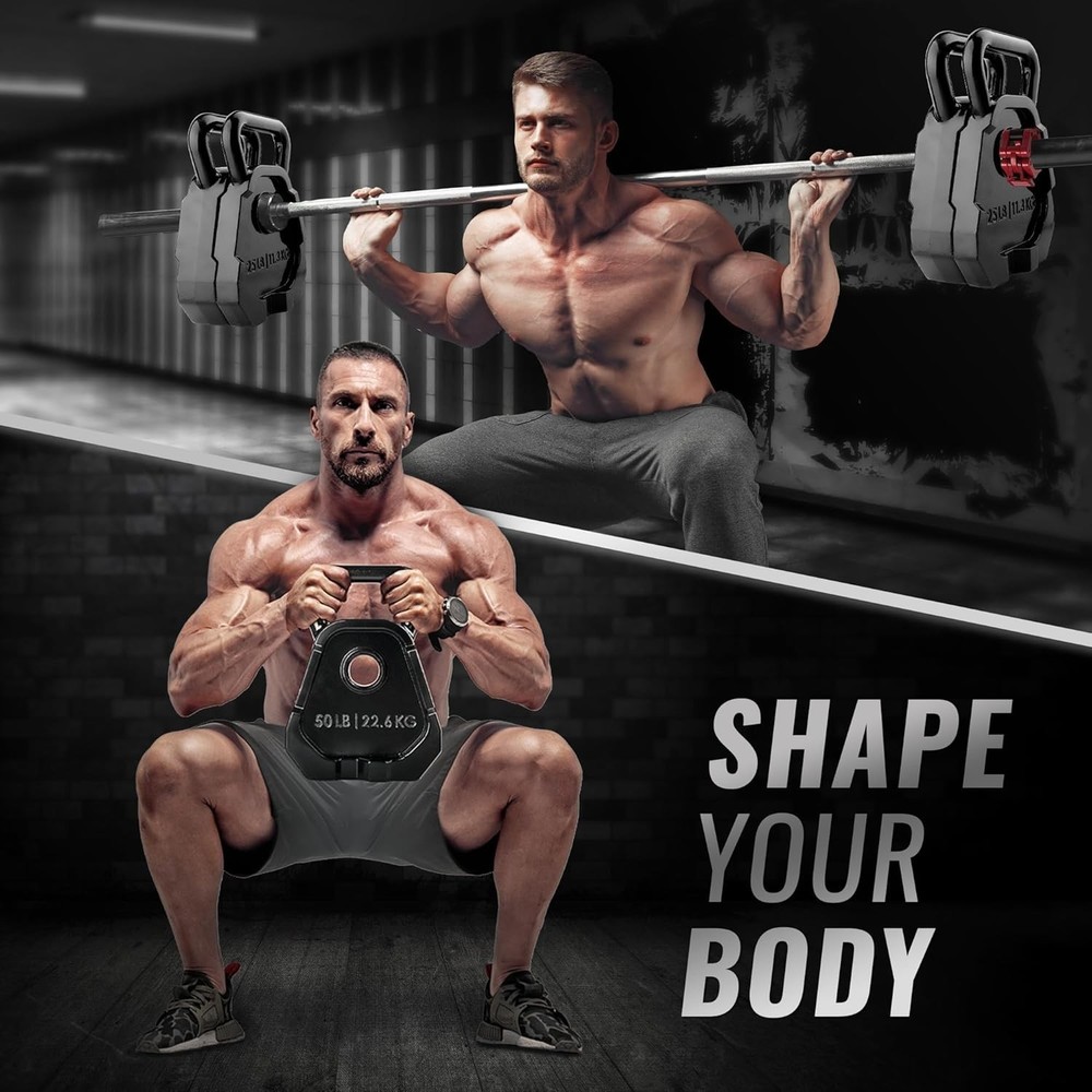 Kettlebell Special Shape, Upgraded &Multifunctional for Advanced Training, So...