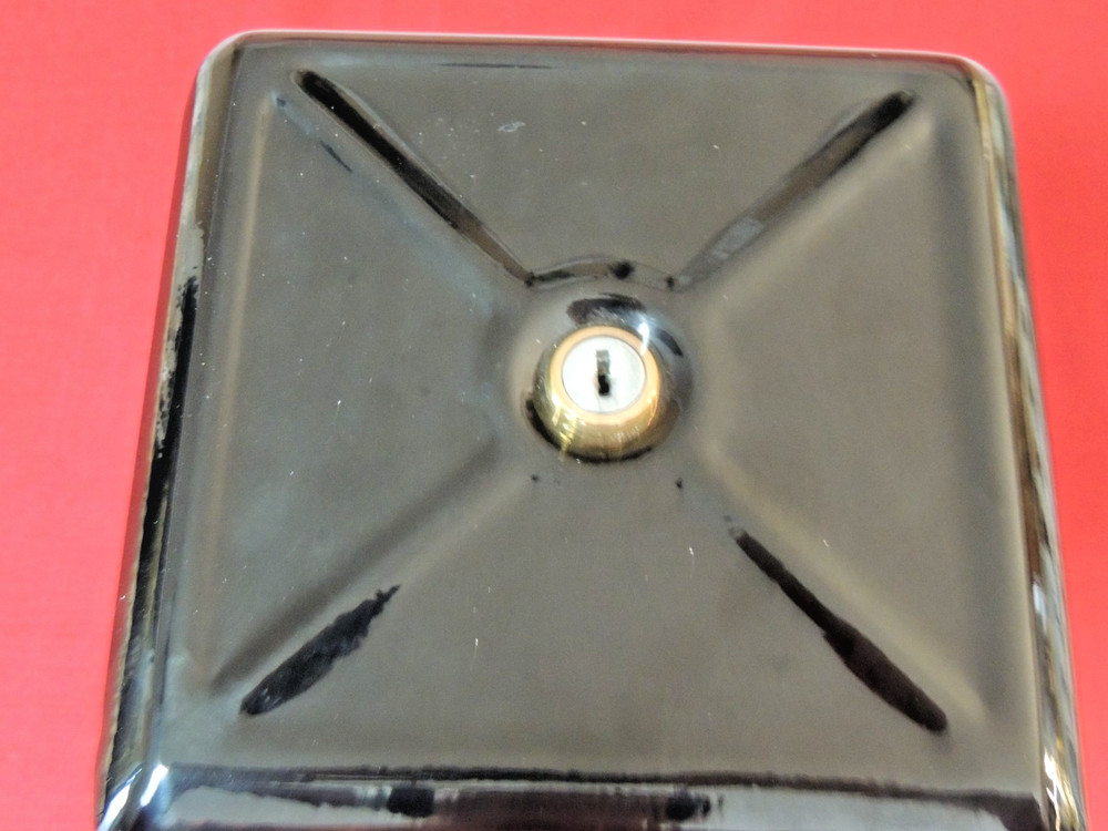 The Master Penny Round Gumball, Candy One Cent Dispenser Dated 1923 Working!