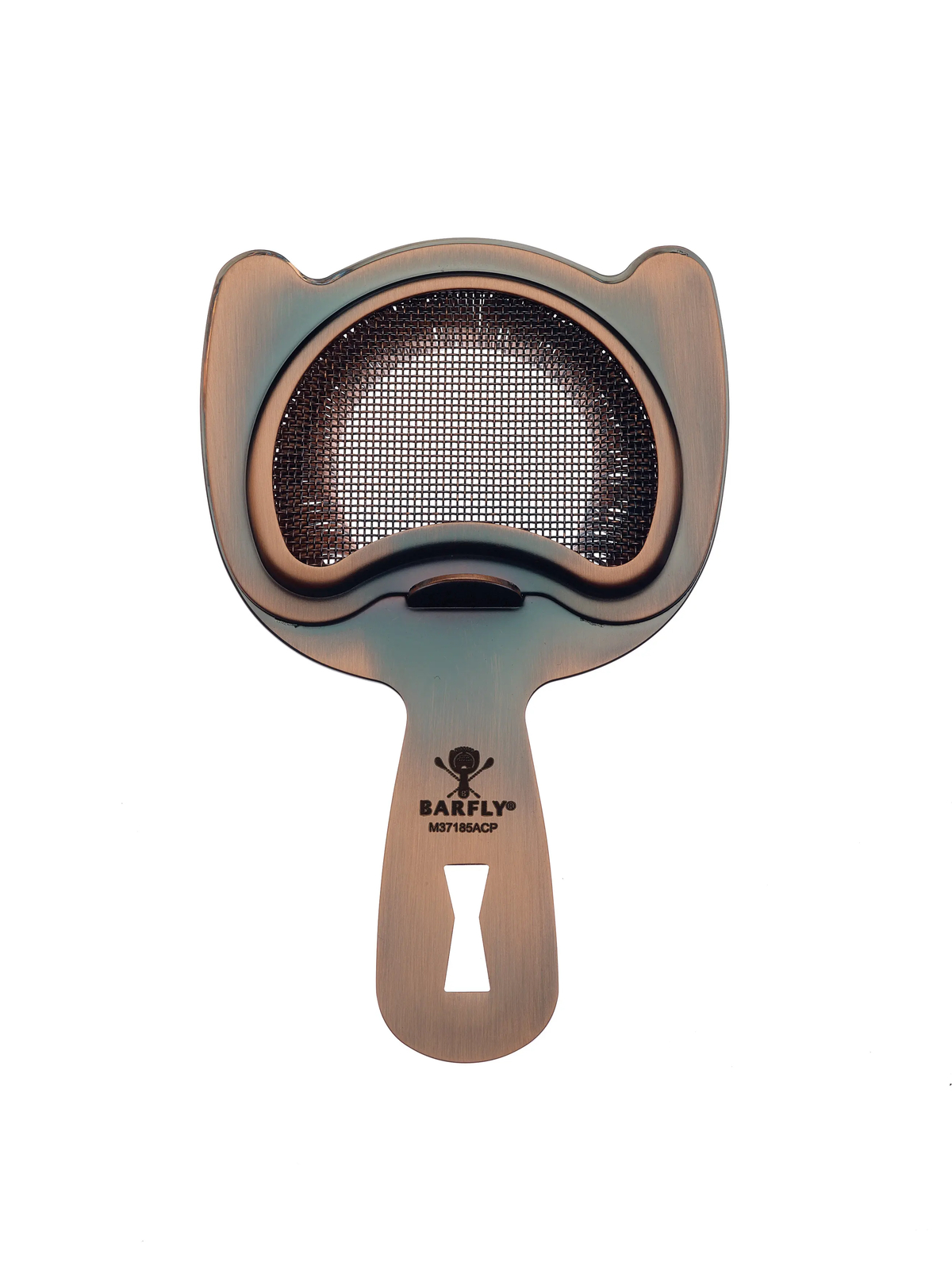 Mercer Culinary Barfly 6" Stainless Steel Fine Mesh Spring Bar Strainer