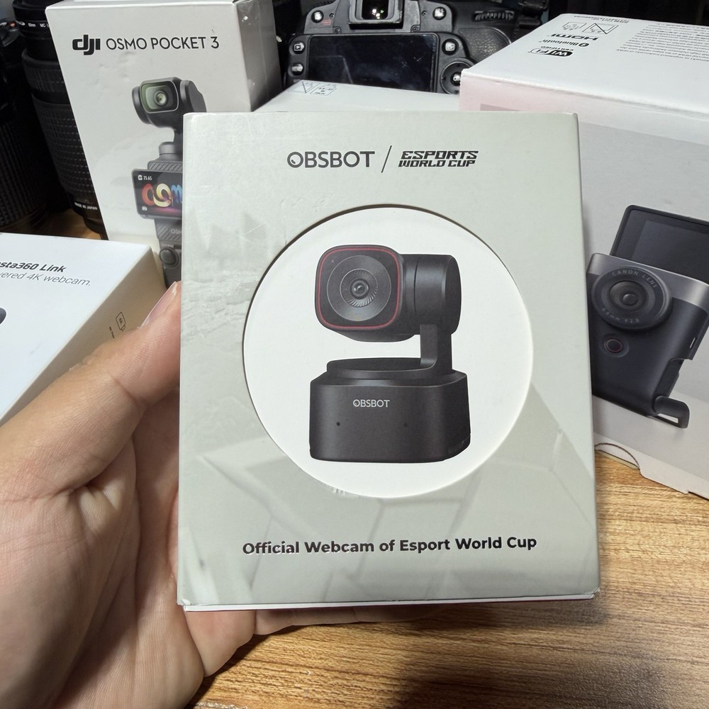 Obsbot Tiny 2 Mini Lite 4K PTZ Webcam Camera OWB-2210-CE BRAND NEW 🇺🇸